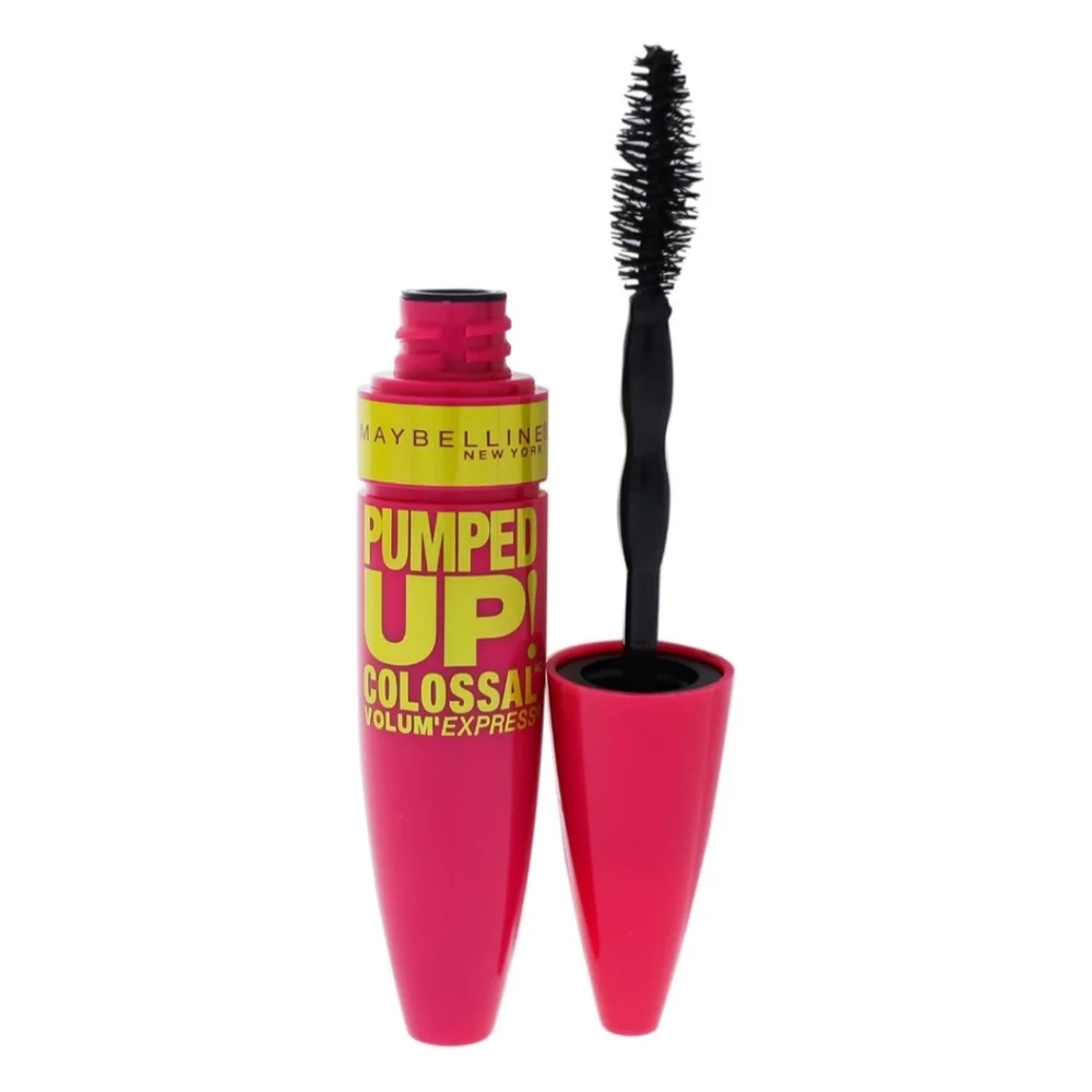 *3/15* NEW Maybelline Volum' Express Pumped Up Colossal Washable Mascara Black